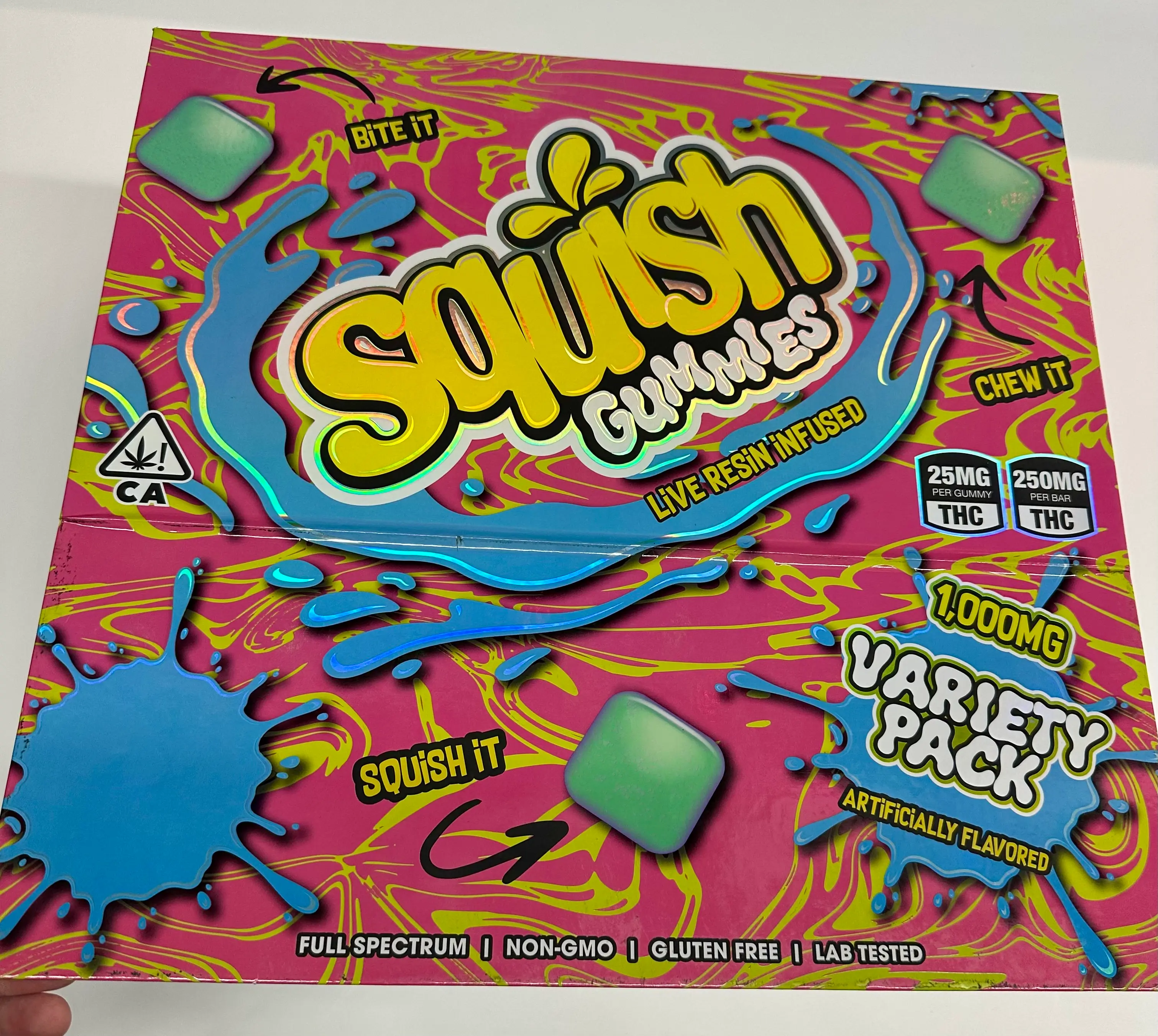 Squish Gummy 1000MG Variety Pack